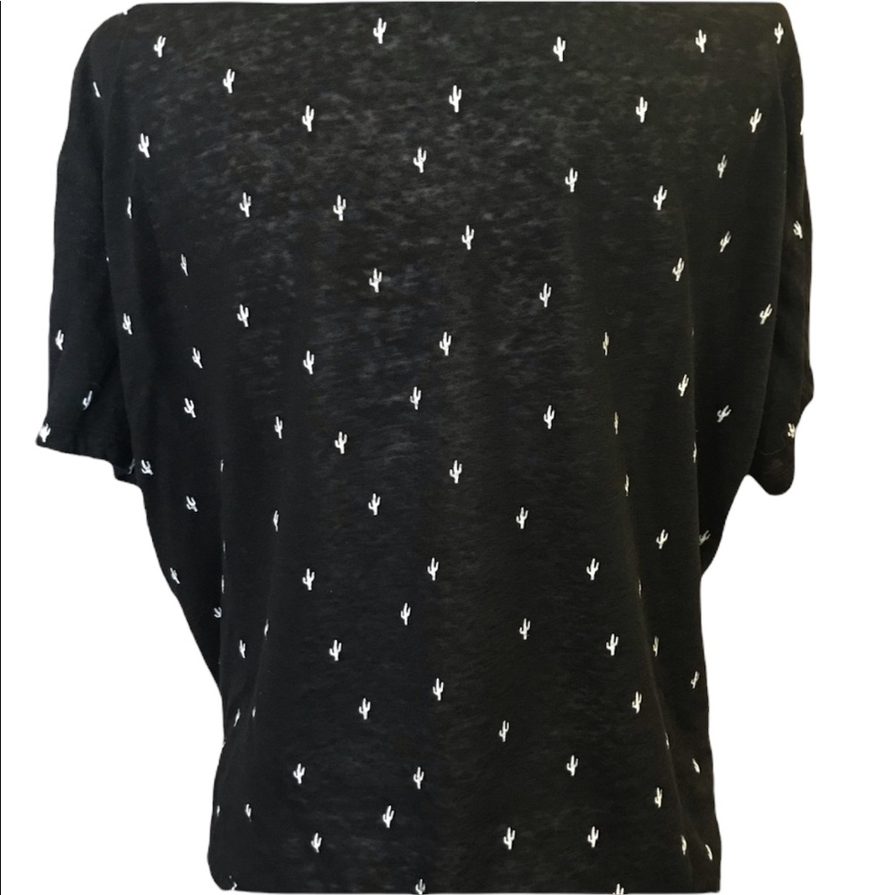 Rails Cactus Print Short Sleeve Blouse. Size Medi… - image 6